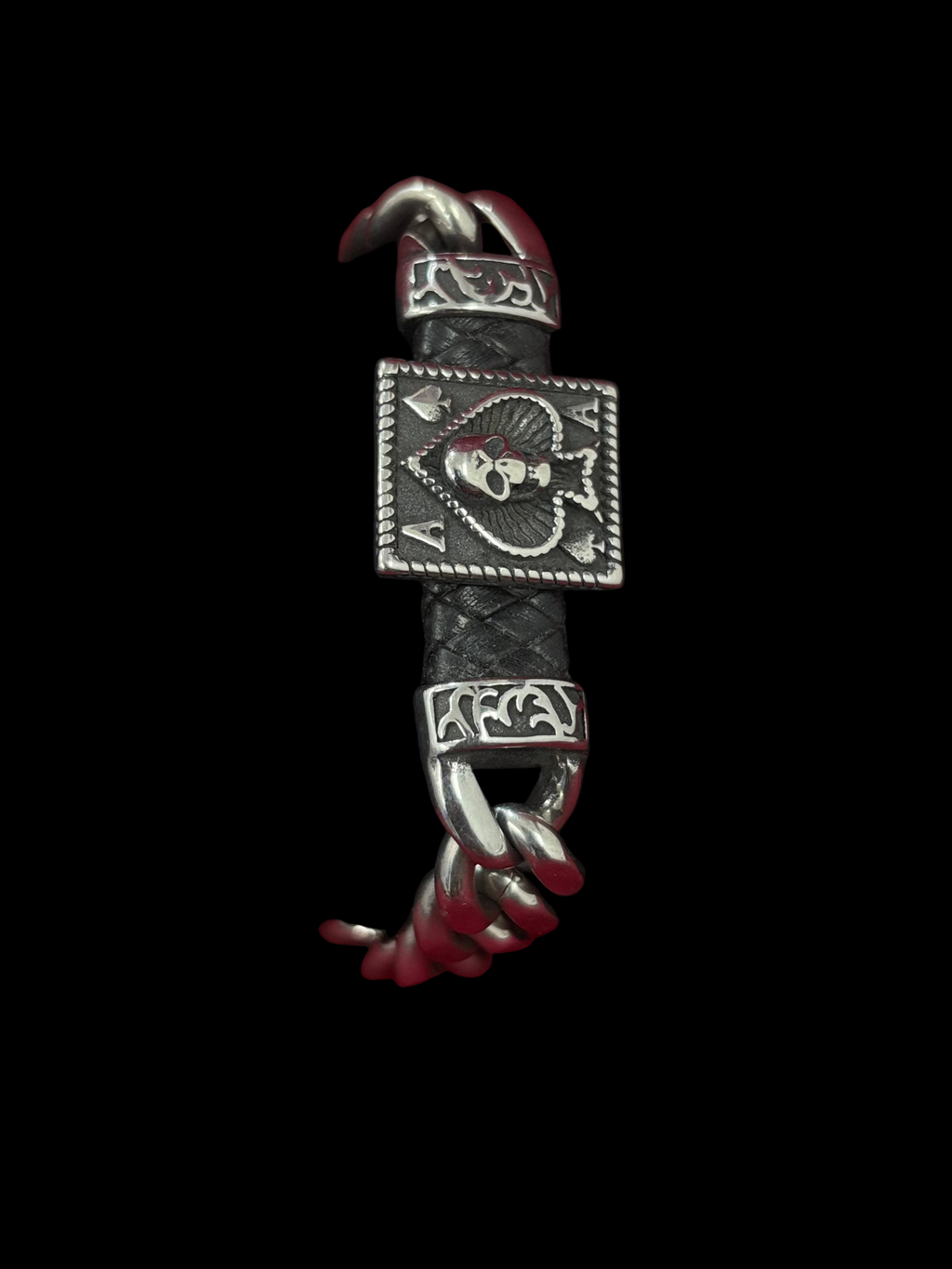 Bold Chain-Link Stainless Steel Bracelet for Men