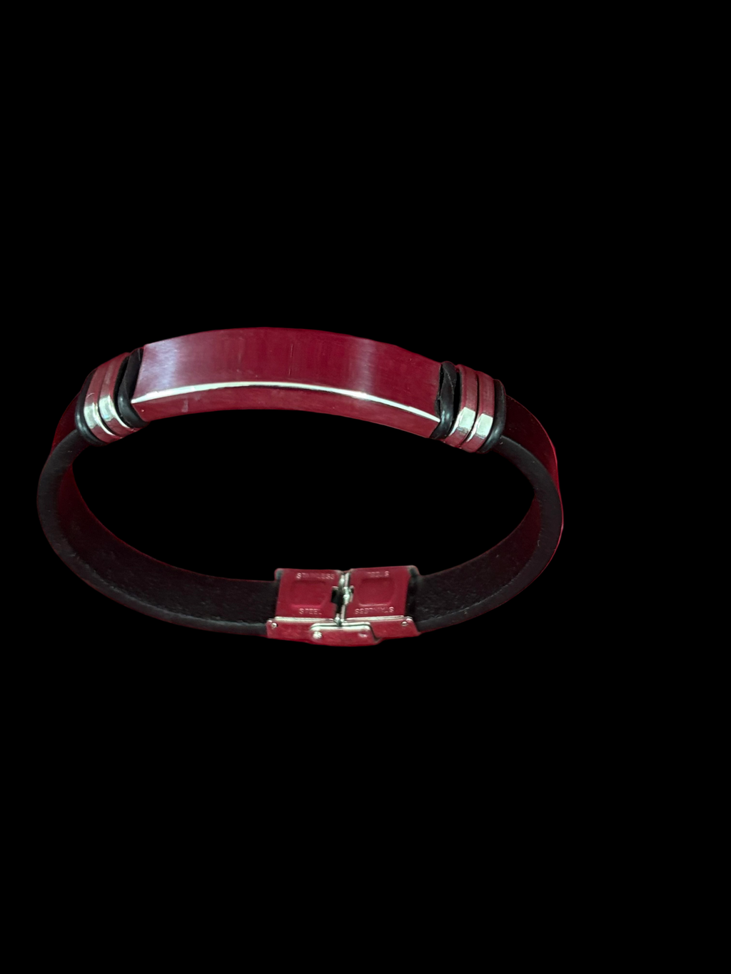 Dual-Tone Stainless Steel Bracelet