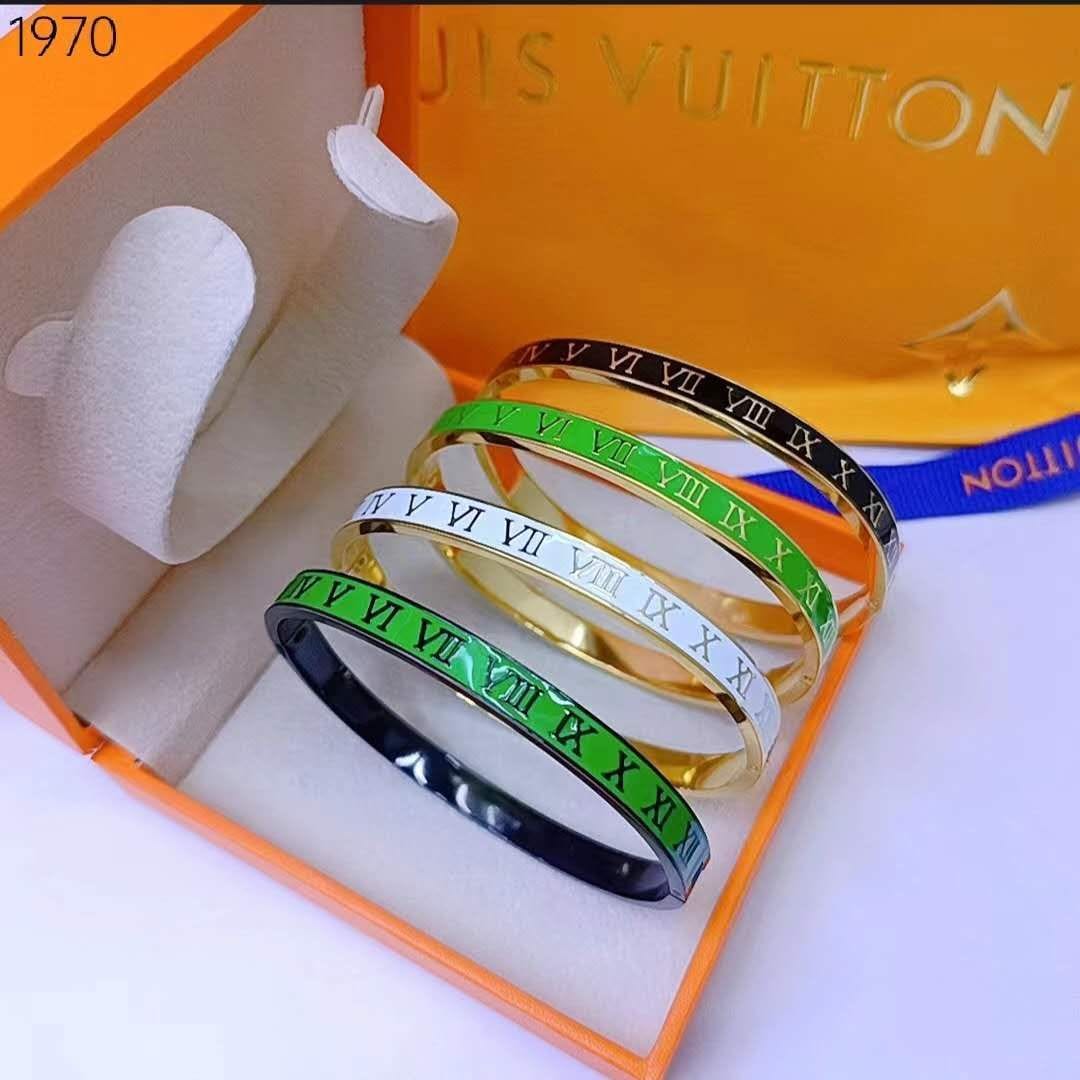 Classic Roman Numeral Stainless Steel Bracelet