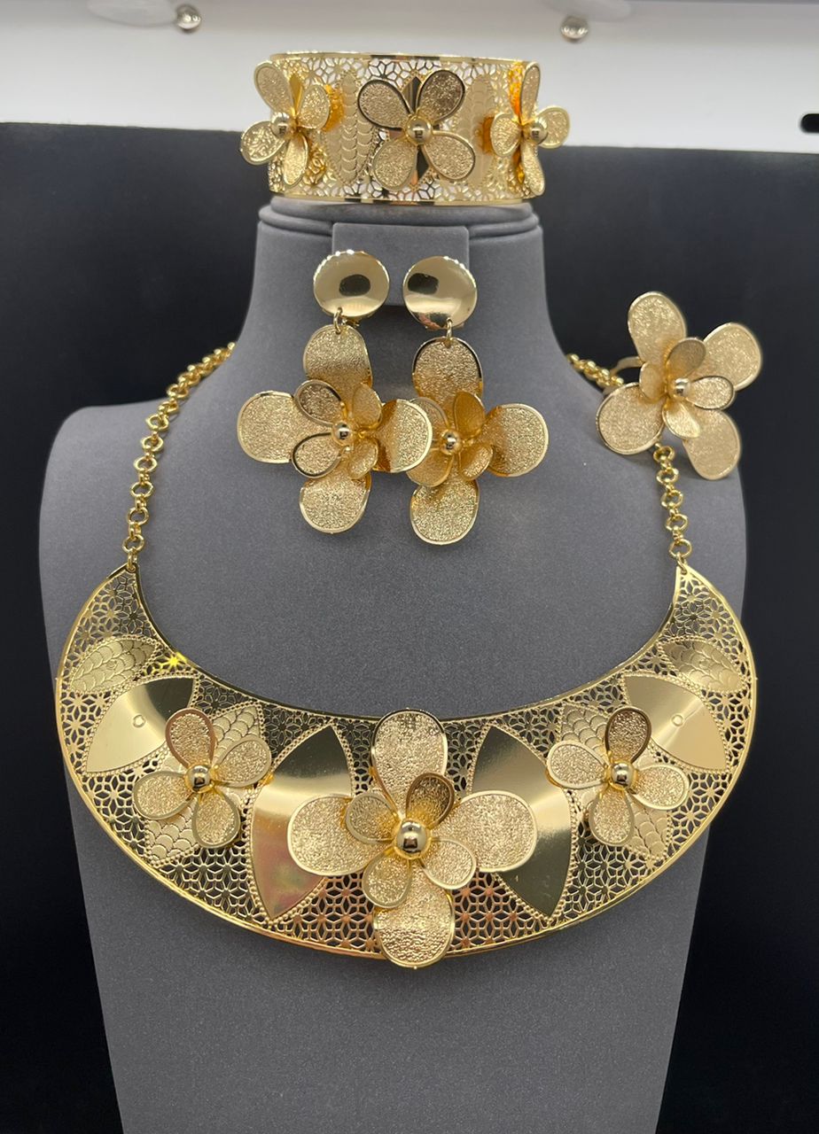 Dubai Style Choker Necklace Set