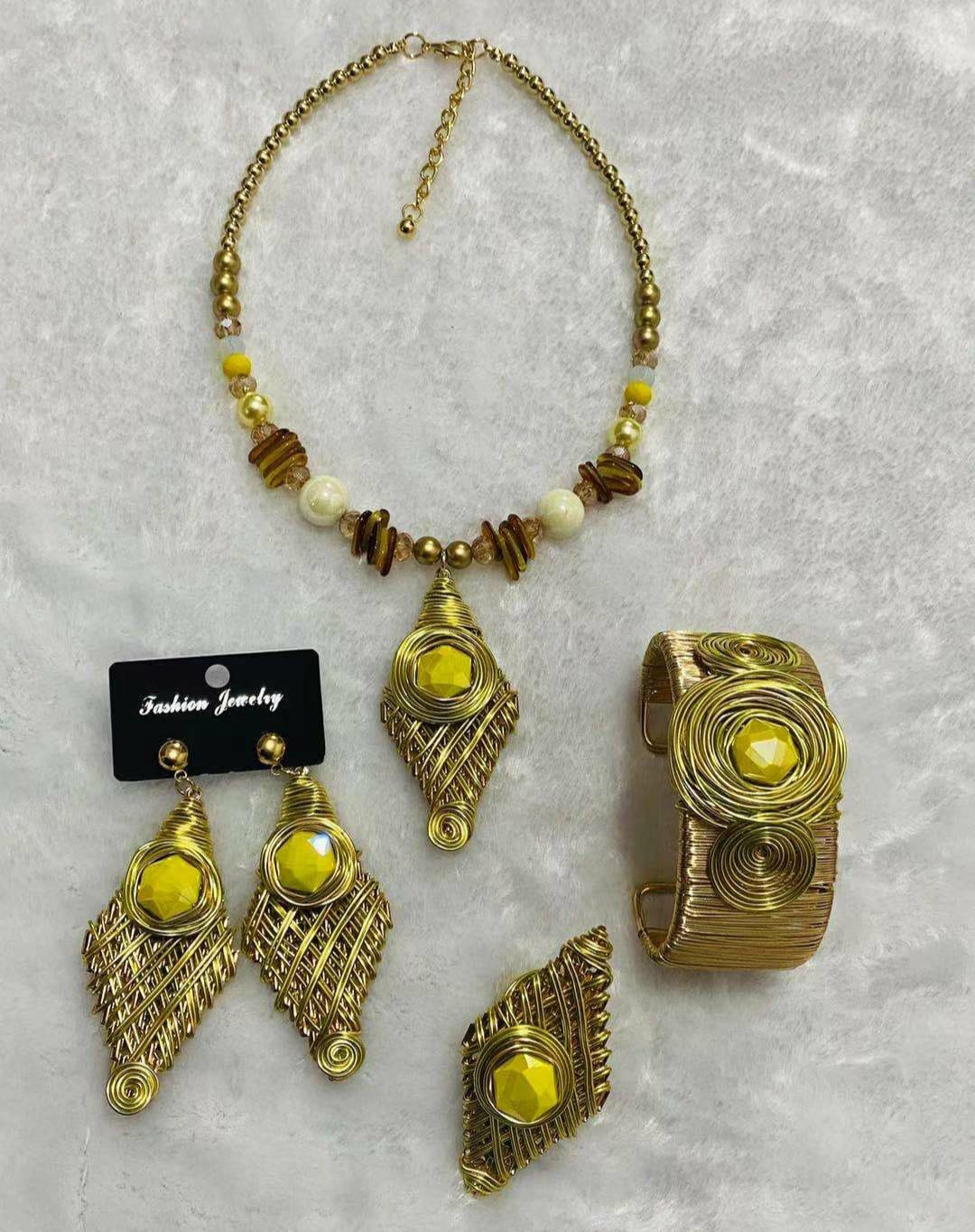 Elegant Handmade Necklace Set