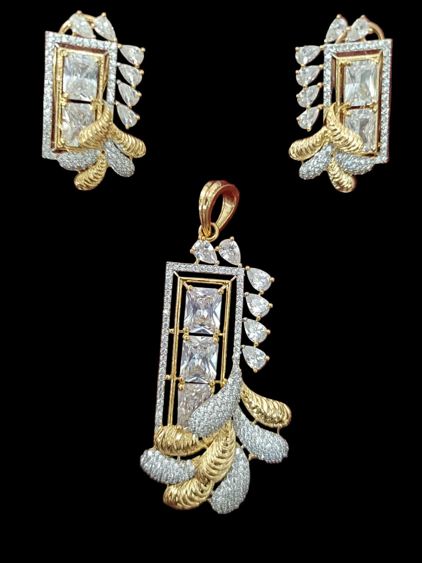 Rectangular Pendant Set