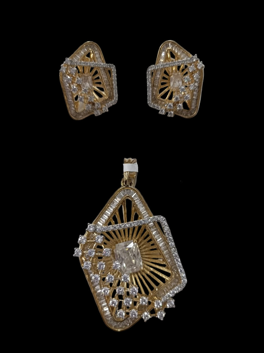 Geometric Radiance Pendant Set
